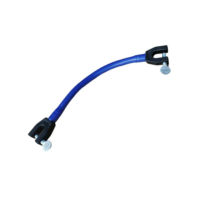 Sonducket Conector de punta de esquí, molde de plástico, ayuda para entrenamiento de esquí, cuerda elástica para saltar, cuña resistente a Deportes de nieve Azul