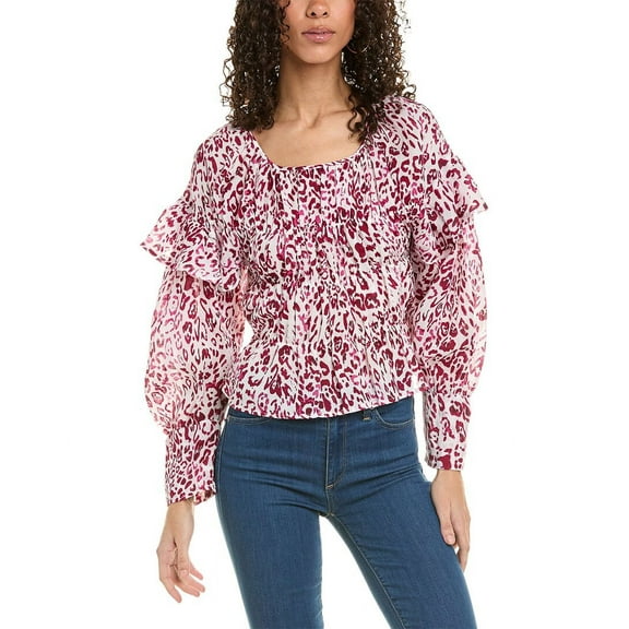 IRO womens Galtaspe Top, 34, White