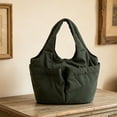 thumbnail image 6 of HOZVOMI Large Capacity Nylon Tote Bag for Women, Multi-Pocket Shoulder Handbag with Top Handle, Lightweight Hobo Bag Perfect for Mommy Daily Use & Travel, 6 of 6