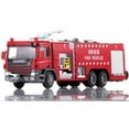 thumbnail image 4 of GUYUTING Perfect Gift for Vehicle Enthusiasts KDW Water Tank Truck Rescue Fire Police Vehicle Model, 1:50 Scale, Detailed Replica, 4 of 4