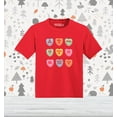 thumbnail image 2 of Shop4Ever Valentine's Day Candy Hearts Toddler's Cotton T-Shirt 4T Red, 2 of 6