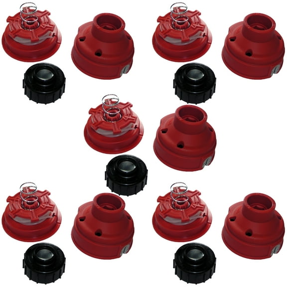 Homelite UT-21506 - UT-21907 (5 Pack) .080 Spool Assembly & Cap - 120151001-5PK