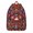 Ethnic Paisley O, variant on Cute Cherry Lover Backpack, Red and Pink Fruit Print with Artistic Candy Illustration, Ideal for School, Travel, and Everyday Use