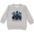thumbnail image 2 of Inktastic Monster Truck Birthday Boy 4 Toddler Sweatshirt, 2 of 4