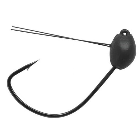 Gamakatsu Jig Head Wacky 1/8oz Black 3pk