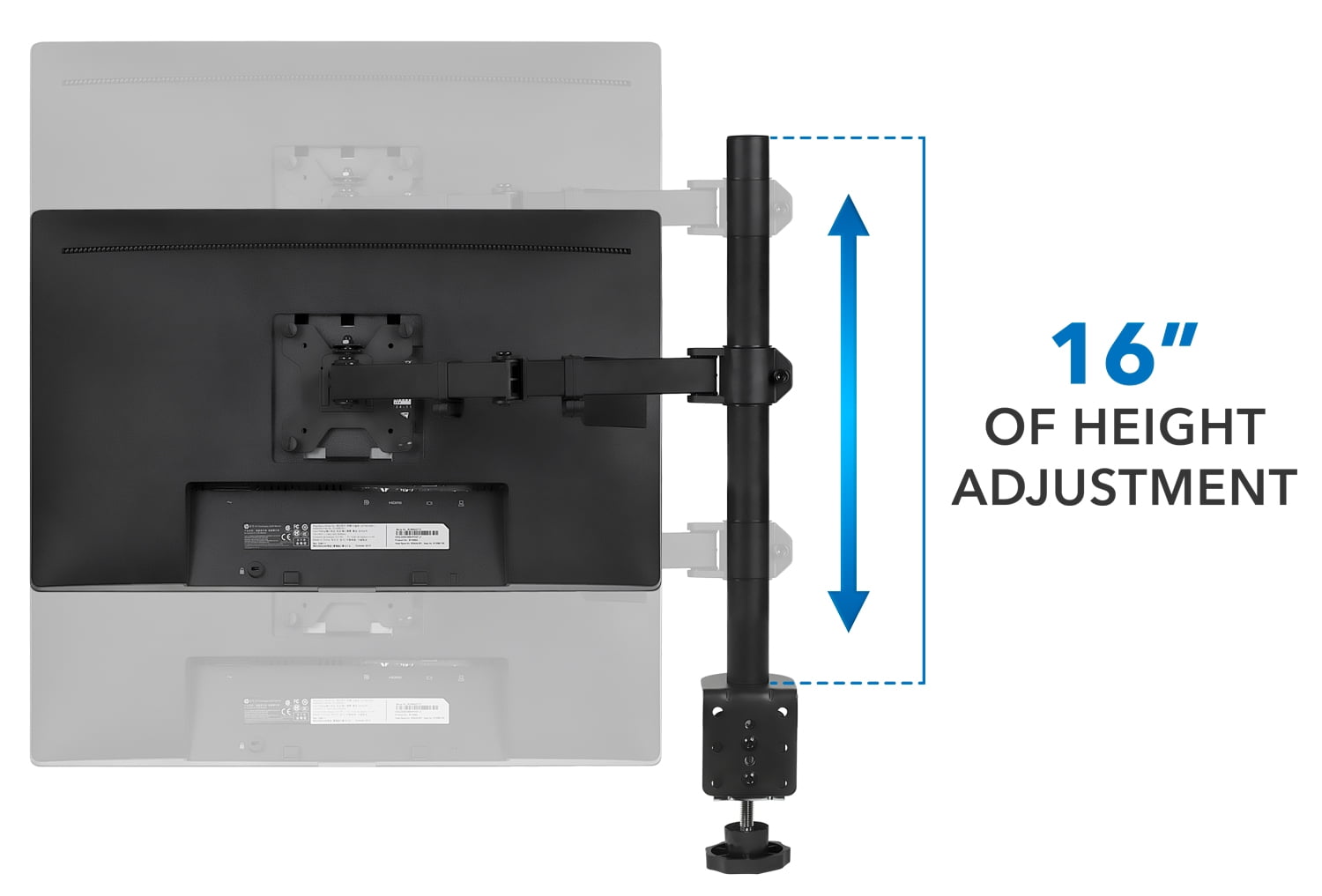 Mount-It! Single Monitor Arm Mount 