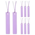 thumbnail image 1 of Uxcell 8 Pcs Marcador de Cuero, Marcadores de Cuero Personalizados con Cuerda de Cuero para Hombres y Mujeres, Púrpura, 1 of 6