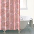 thumbnail image 4 of Pink Marble Gold Pattern Shower Curtain 72"x84" ,Bathroom Decorative Shower Curtains Set with 12 Hooks,Modern Waterproof Washable Shower Curtain, 4 of 6