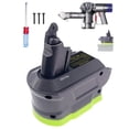 thumbnail image 1 of Adaptador de batería MAKBOS para Ryobi 18V para reemplazar Dyson V6, 1 of 6