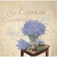 thumbnail image 2 of Moore, Linda 12x12 White Modern Wood Framed Museum Art Print Titled - Esprit De Lavande, 2 of 4