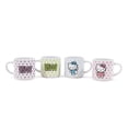 thumbnail image 3 of Juego de tazas Silver Buffalo Sanrio Hello Kitty de 4 piezas con estante, 3 of 9