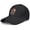 Black, variant on United States 250th Anniversary Grey Baseball Hat with Lightweight Printed Graphics and Adjustable Fit for Men Women Adults