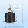 thumbnail image 1 of 2inch Test Ball Pipe Plug,Pipe Pressure Test Plug,for Sewer Drain, 1 of 5