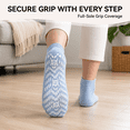 thumbnail image 2 of Womens Grip Socks, LOFIR 5 Pairs Breathable Non Slip Ankle Grippy Socks with Gripper for Pregnant Elderly Seniors Women Hospital Recovery and Home Use, 2 of 7
