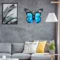 thumbnail image 3 of La Pared Al Aire Libre Metal Hierro Mariposa Jardín Decoraciones Reutilizable Colgante De Pared Mariposa Para Interior Al Aire Libre Eigraketly HA042876-01, 3 of 6