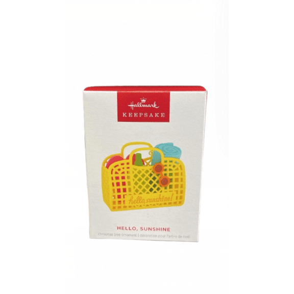 Hallmark 2025 Keepsake Hello, Sunshine Christmas Ornament New with Box