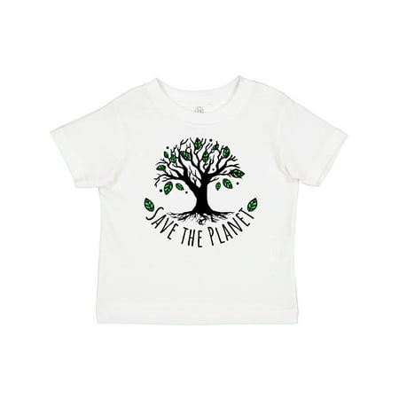 

Inktastic Save the Planet Tree Design with Green Leaves Boys or Girls Baby T-Shirt