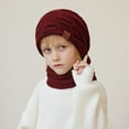 thumbnail image 6 of Kids Winter Hats Girls Scarf Glove Set, Warm Hat Gloves Knit Neck Warmer for Ages 4-10 Years Boys and Girls, 6 of 6