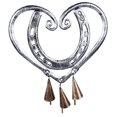 thumbnail image 2 of Decoración de Carillón de viento Ticfox en forma de Herradura de Amor, 2 of 14