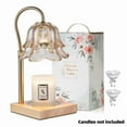thumbnail image 2 of Flower Candle Warmer Lamp, with 2 Bulbs, Height Adjustable with Timer, Unique Glass Lily of the Valley Lamp for Home & Bedroom Decor, Ideal Gift for Birthday/Mother's Day, Halloween Gifts, Christmas, 2 of 10