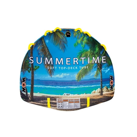 UPC: 4897034344370 | Wow Watersports 3004.5587 19-1030 Summertime 3-Rider Towable Water Tube Toys