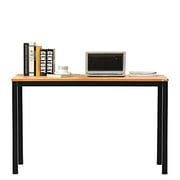Small Computer Desk Need Writing Desk 39 3/8'' L Study Desk for Small Space Gaming Desk Sturdy and Heavy Duty Home Office Desk for Dormitory/Meeting Room AC3BB-100-60 Beside Table