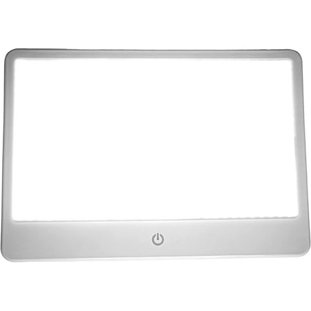 Aurora LightPad - UV Free 10,000 LUX LED Light Therapy Lamp at 25 Inches, Adjustable Brightness, 180 LED Chips, Lightweight, Portable, ETL Safety Certified