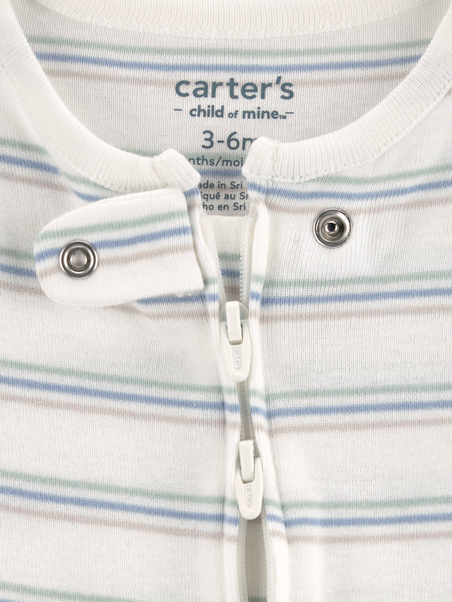 Carter's Child of Mine Baby Boy Sleep 'N Play Set, 3-Piece, Sizes Preemie-6/9 Months