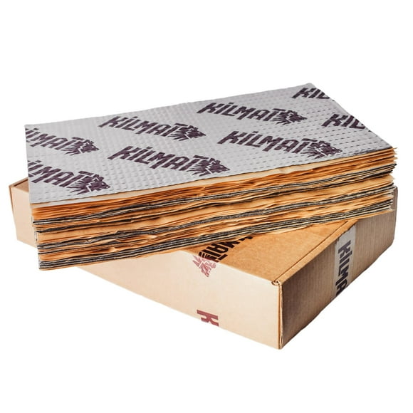 KILMAT 50 mil 50 sqft Car Sound Deadening Mat Butyl Automotive Sound Deadener Audio Noise Insulation and dampening
