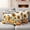 Yellow Orange, variant on Orange Pumpkin Fall Outdoor Waterproof Pillow Covers, Thanksgiving Sunflower Botanical Beige Decorative Square Throw Pillowcase Sofa Cushion Sham for Patio/Couch/Chair, 24"x24" 2 Pack