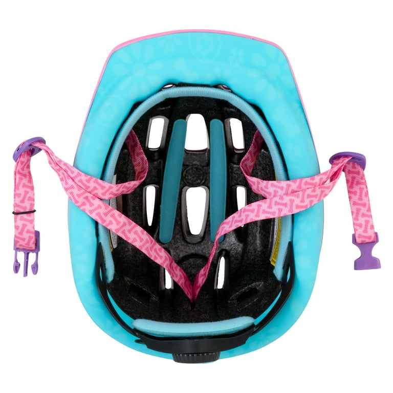Nickelodeon PAW Patrol Skye Kids Bicycle Helmet with Pads Ages 3 5 Purple Blue Toddler Bike Walmart