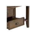 thumbnail image 4 of Redmond Solid Wood 54 Inch Wide Transitional Console Sofa Table In Rustic Natural Aged Brown, 4 of 5