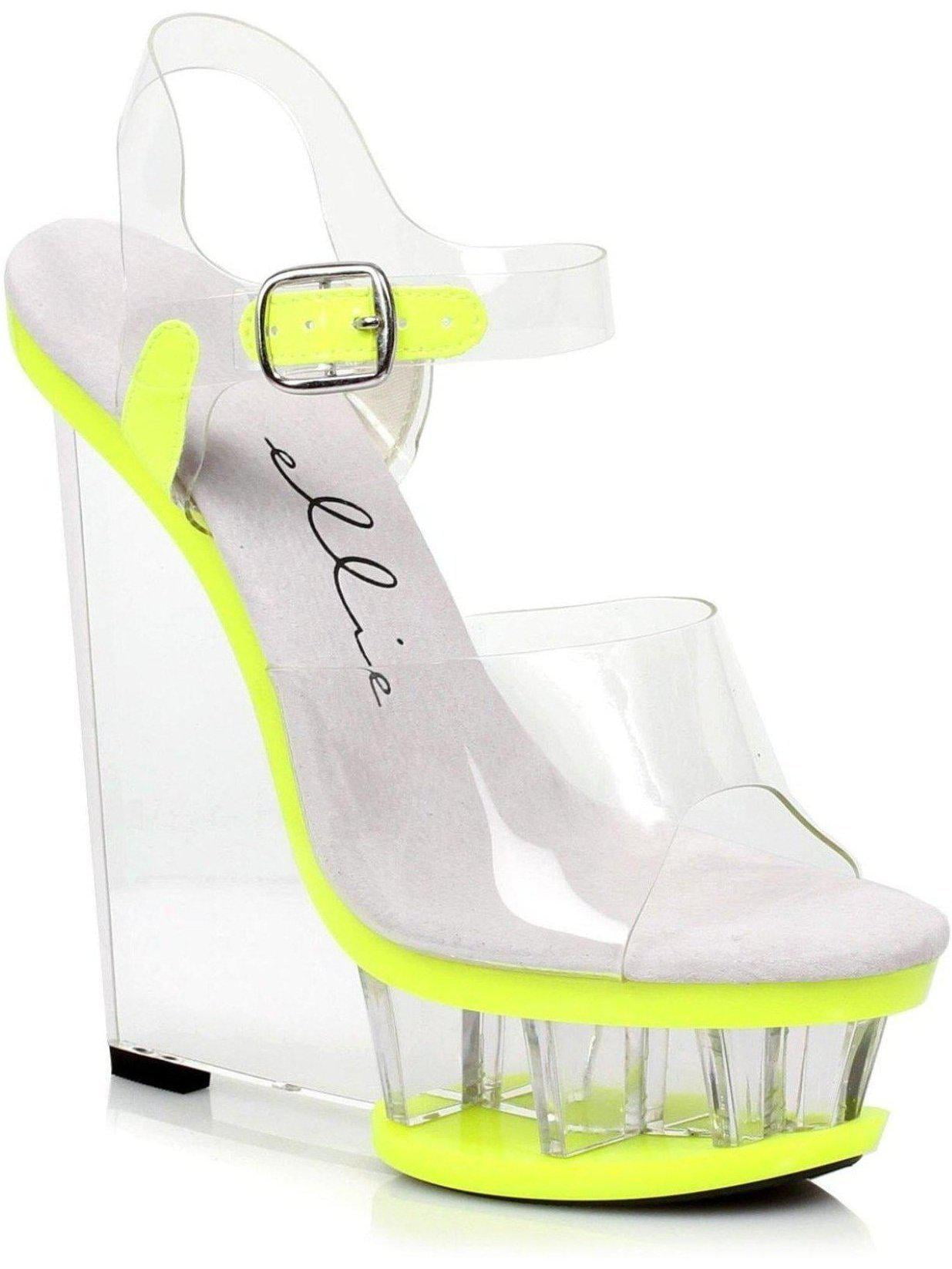 Neon wedges cheap