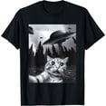 thumbnail image 1 of Camiseta extraterrestre para gatos con ovnis extraterrestre para ovnis, 1 of 2