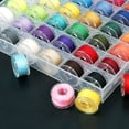 thumbnail image 4 of HLONK 36 Rouleaux de Fil à Coudre en Polyester avec Boîte de Rangement Couleur Aléatoire, 4 of 7