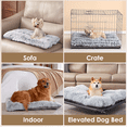 thumbnail image 5 of Dog Crate Bed, Washable Dog Mat for Large Dog Deluxe Thick Flannel Fluffy Comfy Kennel Pad, 5 of 7