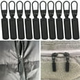 thumbnail image 3 of AMLESO Zipper Pull Outdoor Tags Rope Black 4.8x0.85cm, 3 of 8