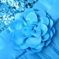 thumbnail image 4 of Uhnice Sequin Sleeveless Tulle Mesh Flower Girl Party Dress (Blue, 6T/140), 4 of 7
