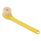 thumbnail image 3 of Cepillo eléctrico de baño exfoliante multifuncional con 6 accesorios, rotación automática para ducha, baño, limpieza profunda, color amarillo, 3 of 14