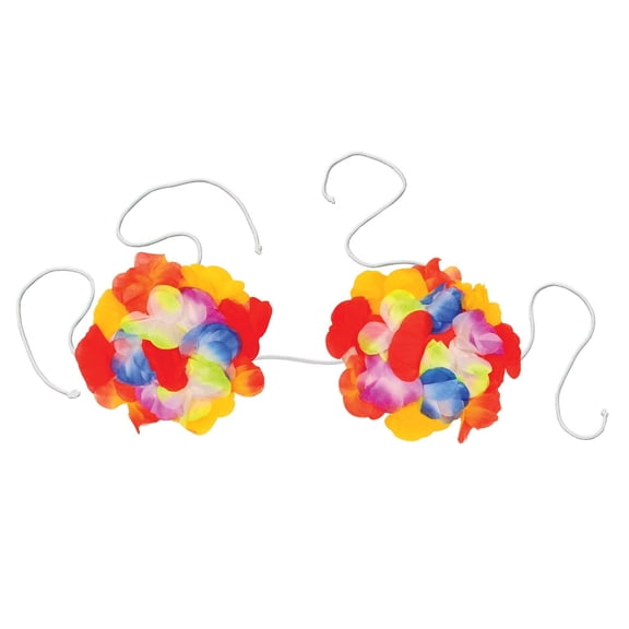 12 Pack Beistle Luau Party Floral Bikini Top
