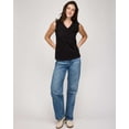 thumbnail image 4 of Real Essentials 5 Pack: Women's 100% Cotton V-Neck Sleeveless Tank Top Basic Ladies Casual Shirts (Available In Plus Size), 4 of 5