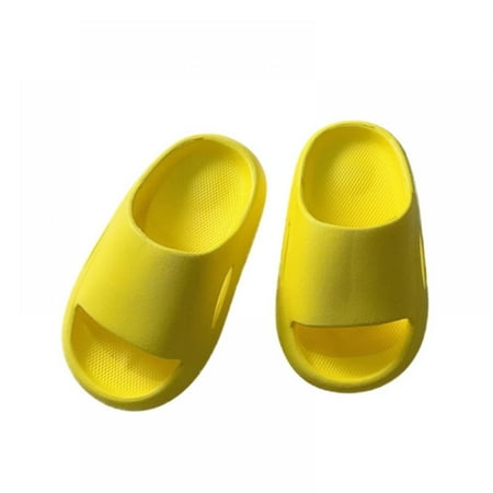 

Girls Boys Solid Slippers Kids Soft Slide Sandals Non-Slip Bath Shower Slippers Beach Pool Water Shoes