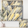 thumbnail image 2 of Geometric Beige Glacier - Modern Farmhouse Framed Canvas, 2 of 3