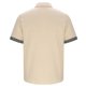 thumbnail image 3 of Camisas de Verano Casuales de los Hombres Impresas Camisa de Manga Corta Parchada para Hombres, Contraste Cuello Botón Arriba con Bolsillo de Pecho, 3 of 8