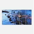 thumbnail image 2 of Rock Blue River Panorama - Oversized Beach Canvas Artwork, 2 of 3