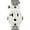 White, variant on Leviton Single Receptacle Outlet 102-05801-WSP - 20 Amp 125 Volt - White