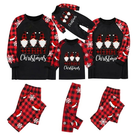 

Matching Pajamas for Family with Baby Christmas Pajamas for Kids Holiday Lights Candy Stripes and Pines Family Pajamas