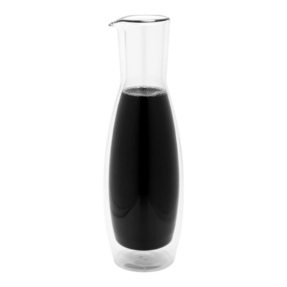 Glass Wine Carafe, Water Carafe, Beverage Carafe Forma Double Wall