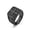 Black, variant on Cross Ring for Men Women Silver Stainless Steel Band Biker Jewelry Gold Plated-Gold-11