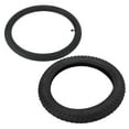 thumbnail image 2 of 16x2.4 Tire Inner Tube, Comfortable Riding Experience 16x2.4 Bike Tire Replacement Rubber  For Kids Bicycle, 2 of 8